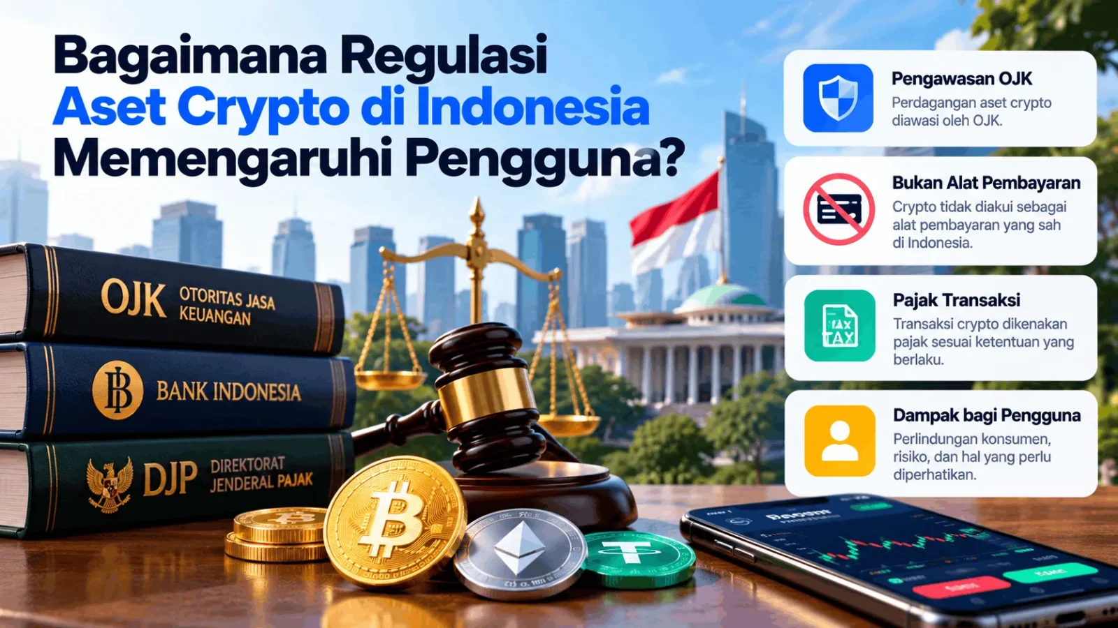Regulasi Crypto di Indonesia: Dampaknya bagi Pengguna